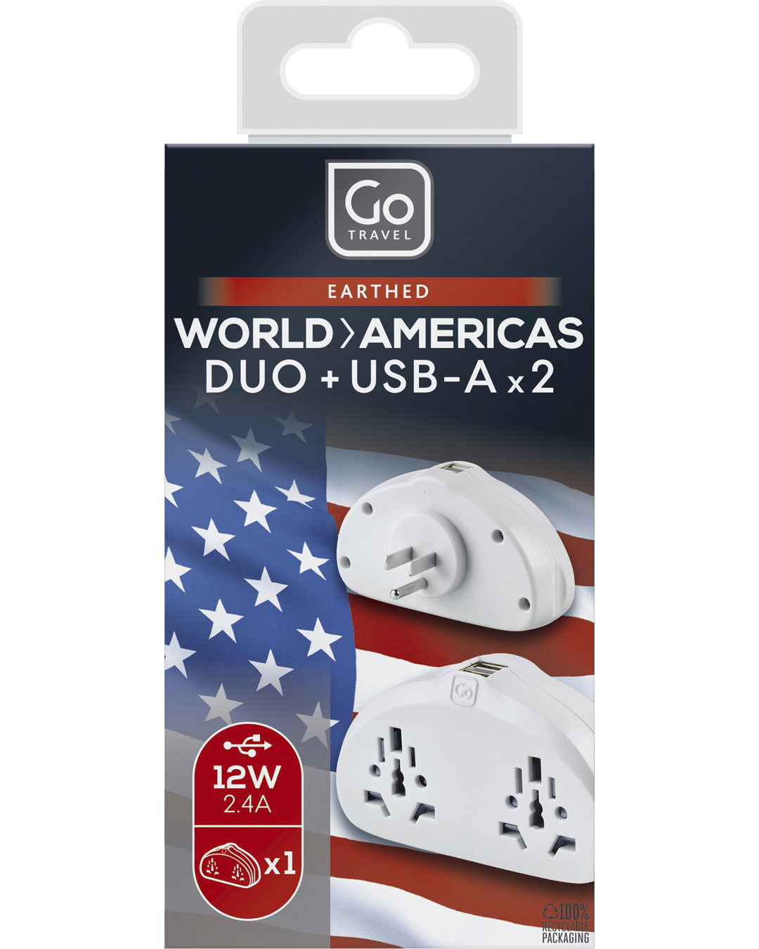 World-USA USB-A Adaptor Duo